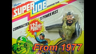 Hasbro Super Joe - Commander and Black Commander 1977