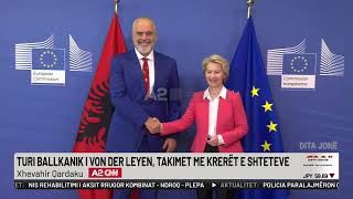 Turi ballkanik i Von der Leyen. Pse nuk u takua me Kryeministrin serb?