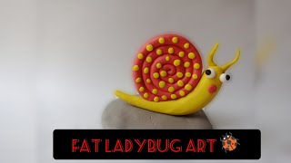 蜗牛 🌟粘土制作🌟油性粘土或者超轻粘土都可以 / Snail Clay Tutorial For Kids (Modelling Clay)