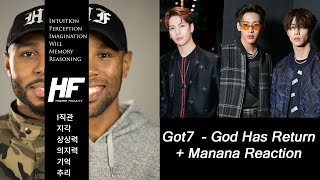 Got7-  God has return + manana  ( kpop ) reaction Higher Faculty