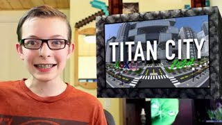 Minecraft Gameplay | Titan City! | Minetime #5