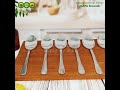 6 Pcs Sendok Makan Stainless Steel Polos Noble