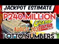 Grand Lotto 6/55 Lotto Combination Numbers/Rudy Baldwin Lotto Numbers