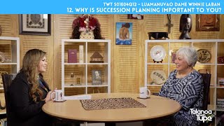 TWT S01E04Q12 - Why is succession planning important to you?