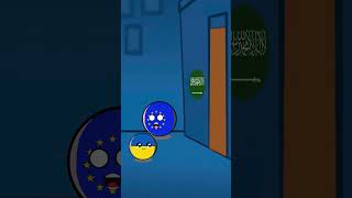 Ukraine is not allowed to meet #europe #russia #usa #ukraine  #countryballs