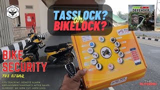 বাইকের নিরাপত্তা | Scooter Security Device | Bike Lock GPS | The Automan Vlogs