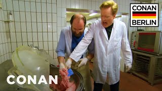 Conan Trains To Become A Sausage Master | CONAN on TBS