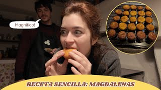 Cómo Hacer Magdalenas Caseras Perfectas - Receta Fácil y Rápida 🍋✨