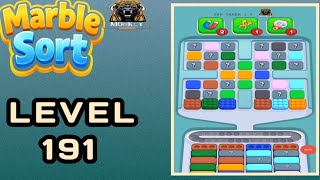 Marble Sort Level 191 Walkthrough Solution