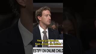 Mark Zuckerberg's Apology: Exposing Instagram’s Dark Side of Child Exploitation #shorts #abcnews