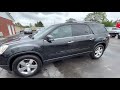 2012 gmc acadia slt awd carbon black metallic dual sunroofs dvd bose 2 owners only 101k miles