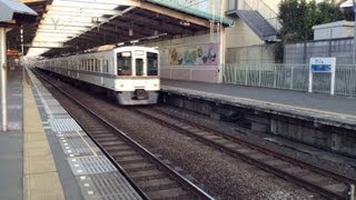 西武鉄道4000系（4+4両・回送）秋津駅を通過