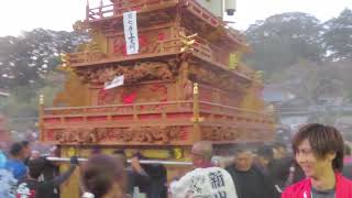 ２０２３年　西条祭り１０月１５日　石岡神社秋の例大祭　宮入り　　上ノ川