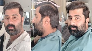 New hair style cutting 🔥 And beard Styles for men 2025 || Alhassan hair salon