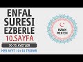 Enfal suresi 10.sayfa ezberle 10 tekrar+10 tekrar