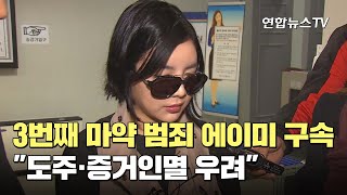 3번째 마약 범죄 에이미 구속…\