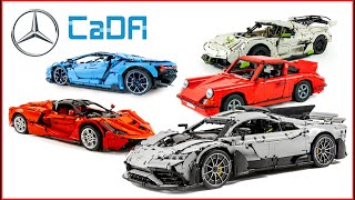 CADA COMPILATION Top 5 Supercars - Mercede AMG - Lamborghini - Speed Build - Brick Builder