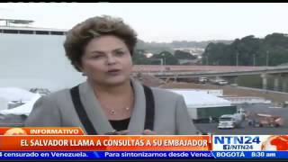 Pdte de El Salvador asegura que ‘impeachment’ contra Rousseff es “contrario a voluntad popular”