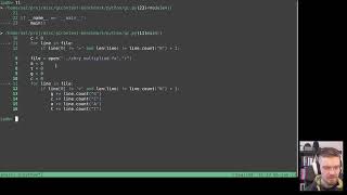 Debugging python on the commandlien with ipdb