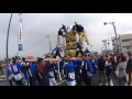 平成２８年　新居浜太鼓祭り　河川敷　宇高太鼓台　2016.10.17