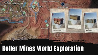 Undawn Koller Mines Exploration All First Aid Box, Toolbox, Military Crate, Supply Jam