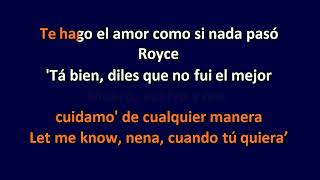 Prince Royce - Si Te Preguntan - Karaoke Instrumental Lyrics - ObsKure
