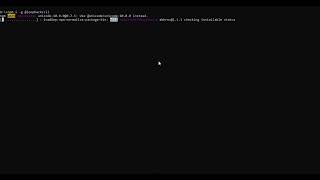 How to Install Loopback 4 in less than 1 minute | 60fps