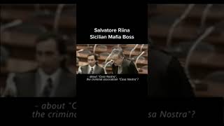 Slavatore Toto Riina Original Mafia Leader From Sicily | Crime Factory