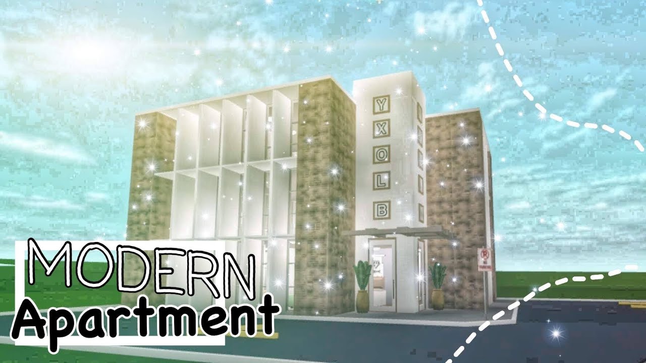 BLOXBURG MODERN APARTMENT (Speedbuild) | Roblox - YouTube