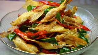 Crispy Salmon Recipe | Salmon Recipe | Deep-Fried Salmon Fins | Yummy Salmon Fins | Easy Recipe