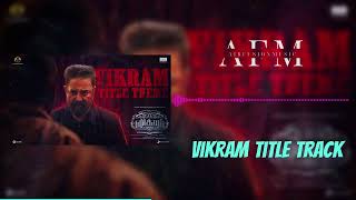 VIKRAM Title Track [8D+Theatre Sound] | Kamal Haasan | Vijay Sethupathi | Lokesh Kanagaraj | Anirudh