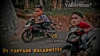 NEKAD!!! Preman Nodong Sultan Sampe Ditantang Balapan