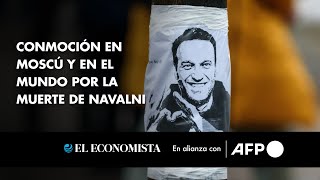 Conmoción en Moscú y en el mundo por la muerte de Navalni