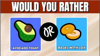 Would You Rather Food Edition #2  | OnlyOddOut | NeedsUnbox | Needs Unbox