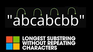 DSA Strings | Longest Substring Without Repeating Characters | Leetcode 3 with Python #leetcode