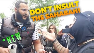 *New* Insulting the Sahabah? Mohammed Hijab and Visitor | Speakers Corner | Hyde Park
