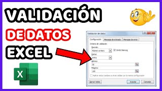 👁️‍🗨️📈Cómo VALIDAR DATOS en Excel 2024 (Fácil y Rápido)