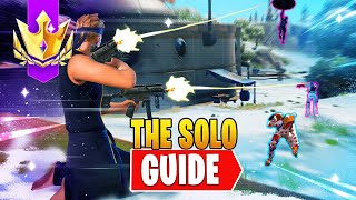 The ULTIMATE GUIDE For Fortnite SOLO PLAYERS! IMPROVE FAST AS A SOLO PRO IN FORTNITE!