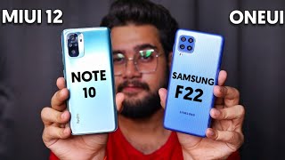 Samsung F22 vs Redmi Note 10 Full Comparison ⚡ Best Phone Under 15K IS ⚡ Camera, Display \u0026 More