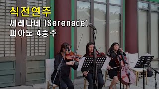 결혼식연주·웨딩연주 | Serenade | 식전연주 | 피아노 4중주