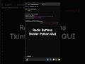 Radio Buttons | Python Tkinter GUI 🐍 #shorts #coding #python #tkinter #radiobutton #pythonshorts