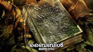 ജ്ഞാനം - ആമുഖം - BOOK OF WISDOM - PREFACE - MALAYALAM AUDIO BIBLE.