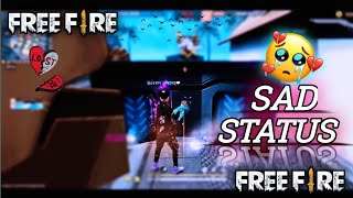 ||free fire sad status video 🥺||free fire shayari status||ff song video||