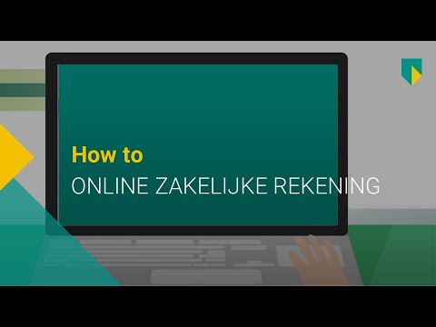 Hoe Open Ik Online Een Zakelijke Rekening Bij ABN AMRO? - YouTube