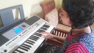 ENORUVAN- ODIYAN SONG- KEYBOARD #keyboardcover #odiyan #mallusongs #mohanlal #manjuwarrier