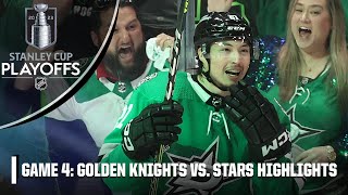 Vegas Golden Knights vs. Dallas Stars: Western Conference Final, Gm 4 | Full Game Highlights