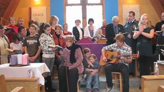 Church of Ascension in Coaldale, AB singing Silent Night