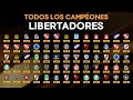 TODOS los CAMPEONES de la COPA LIBERTADORES 🏆 (1960-2024)