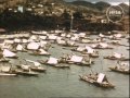 New Guinea Expert Boatmen Display Skill In Canoes. Australian Colour Diary 6.