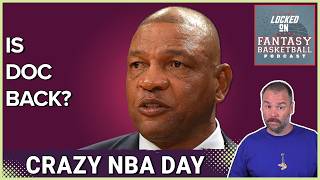 NBA Fantasy Basketball: Doc Rivers to Bucks? Jalen’s Buzzer Beater #NBA #fantasybasketball